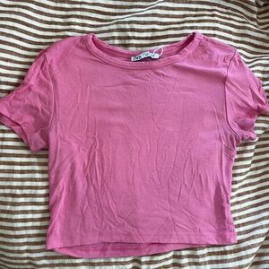 Zara pink T-shirt